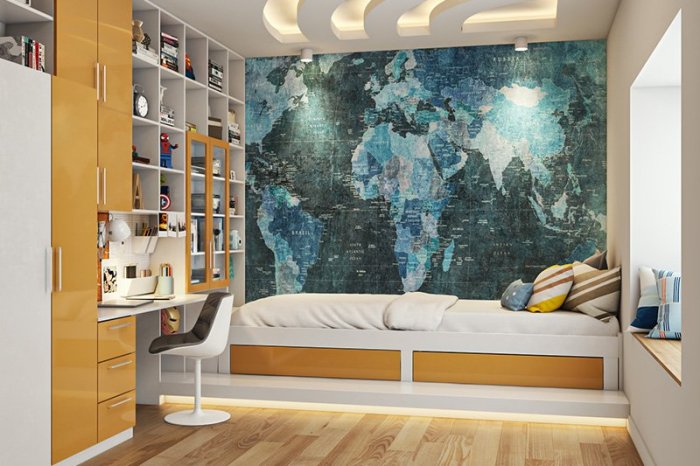 How to decorate a boys bedroom