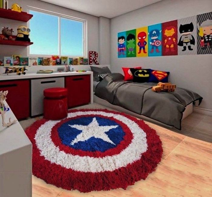 How to decorate a boys bedroom