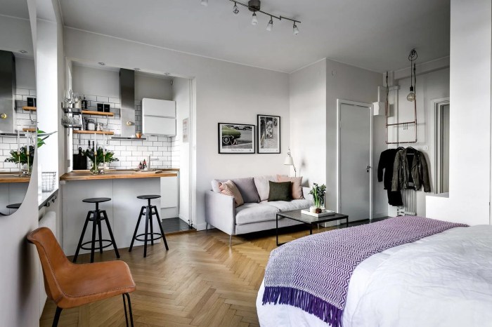 How to decorate one bedroom apartment