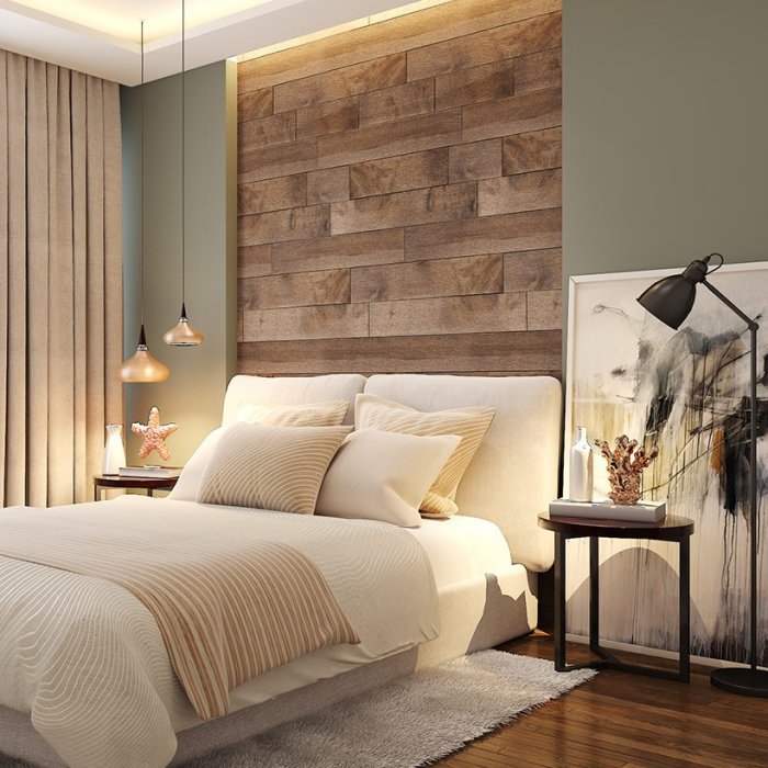 How to decorate the walls of your bedroom