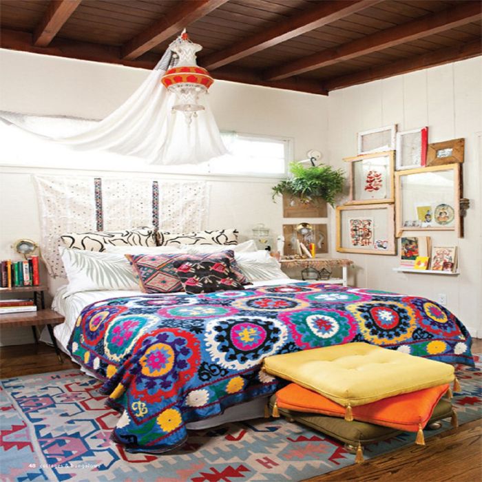 Cómo decorar un dormitorio bohemio