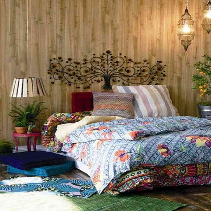 How to decorate bohemian bedroom