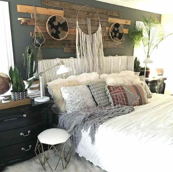 How to decorate bohemian bedroom