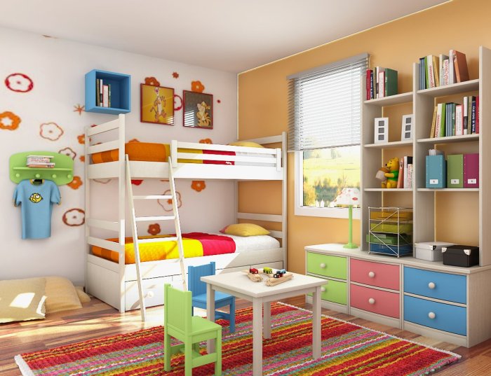 How to decorate children's bedroom