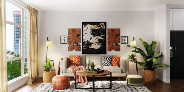 How to decorate one bedroom apartment