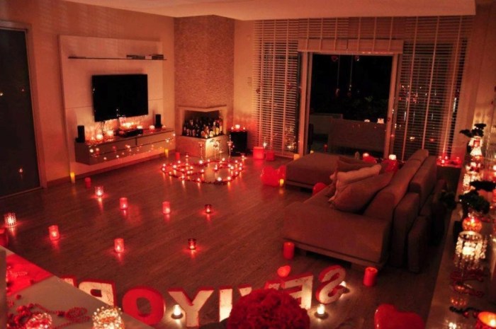 How to decorate the bedroom for valentine&#39