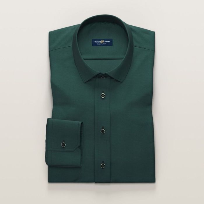 Men's dress shirts green