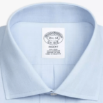 Men's iron free dress shirts