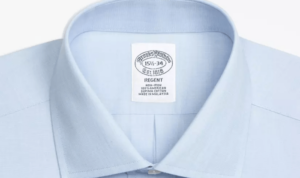 Men's iron free dress shirts