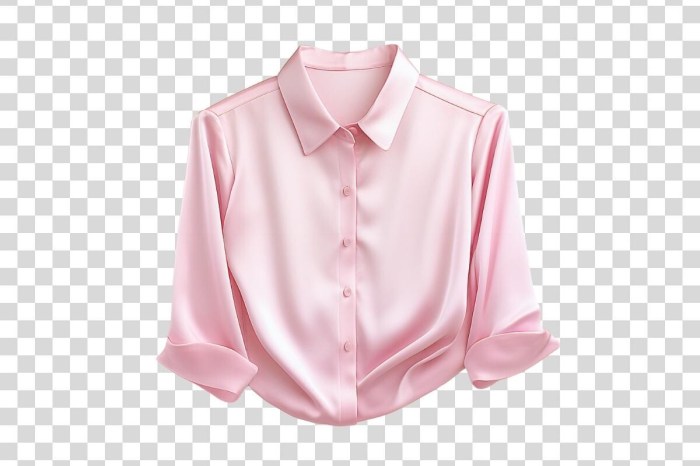 Pink dress shirt women