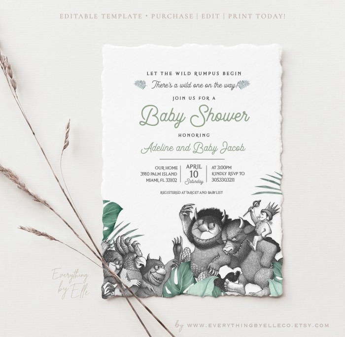 Where the wild things are baby room decor